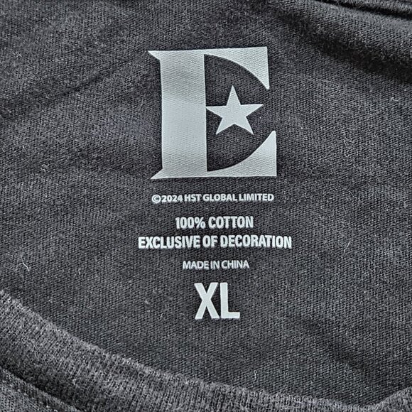 Elton John T Shirt Womens XL Black Rocket Man 2024 HST Global Ltd Official Merch - Picture 10 of 13